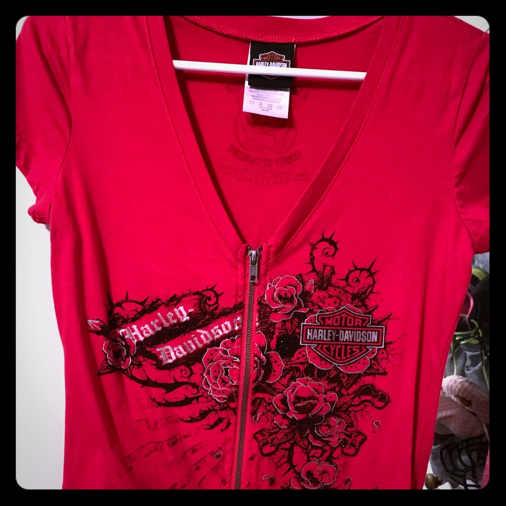 Harley bling shirt